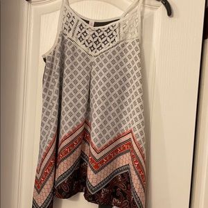 Patterned tank top
